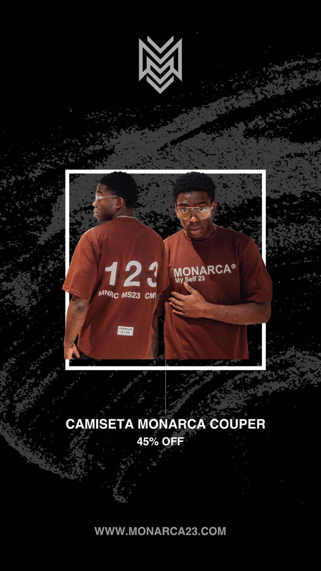 CAMISETA MONARCA COUPER