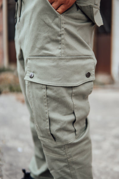 PANTALON CARGO MONARCA VERDE OLIVO