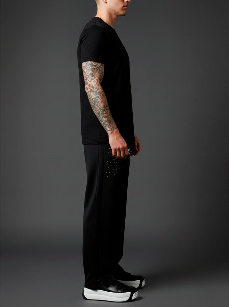 PANTALON GALAXY CON PEDRERIA MONARCA